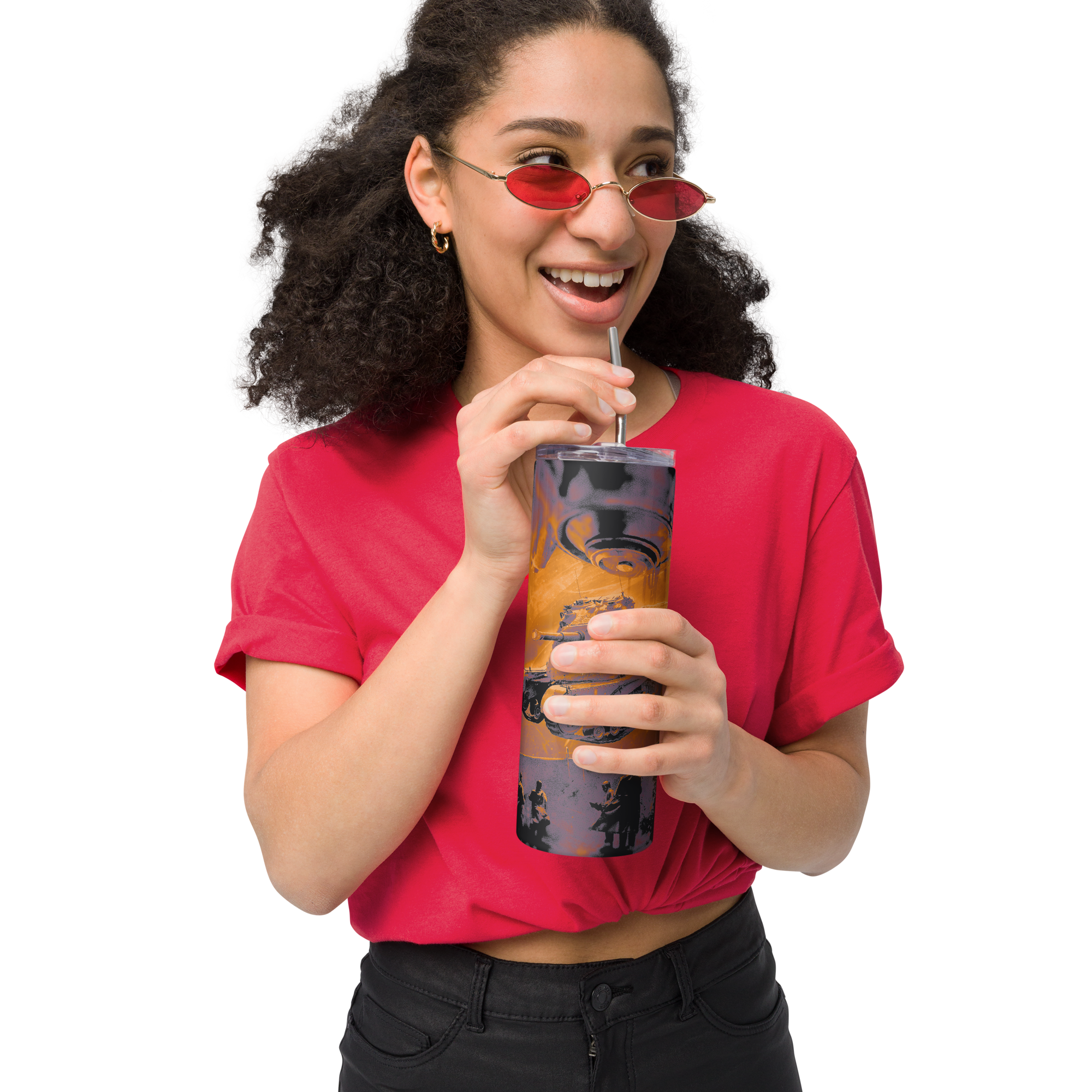 World of Tanks Halloween tumbler termico acciaio 600 ml