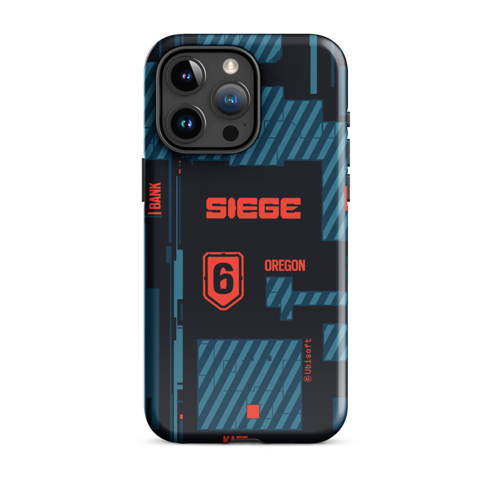 Rainbow Six Siege Maps cover iPhone rigida mappe tattiche