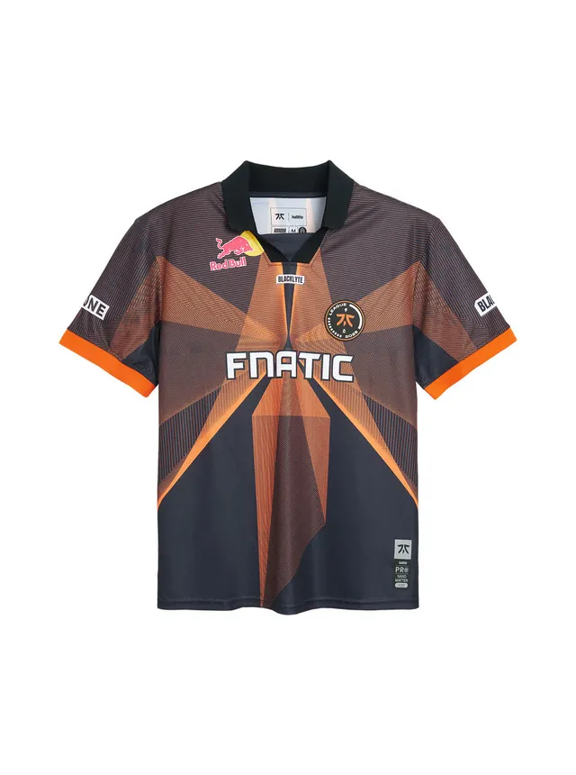 Maglia Fnatic Worlds 2025 ufficiale traspirante