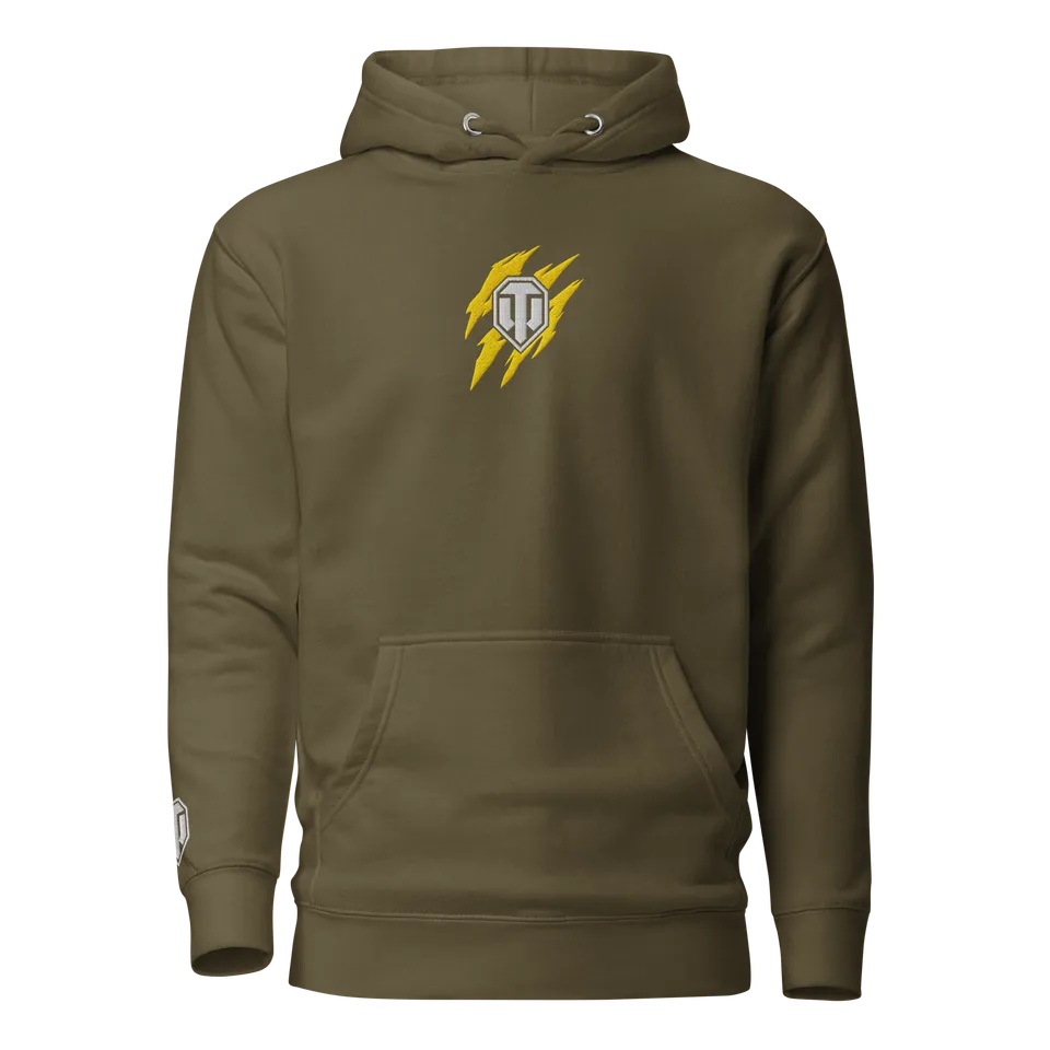 World of Tanks TankFest 2025 Tiger II felpa verde militare