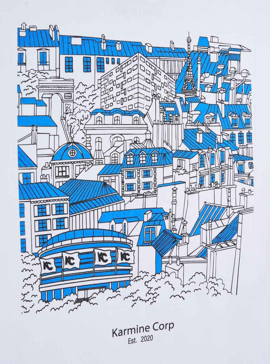 Karmine Corp Hometown t-shirt uomo cotone organico