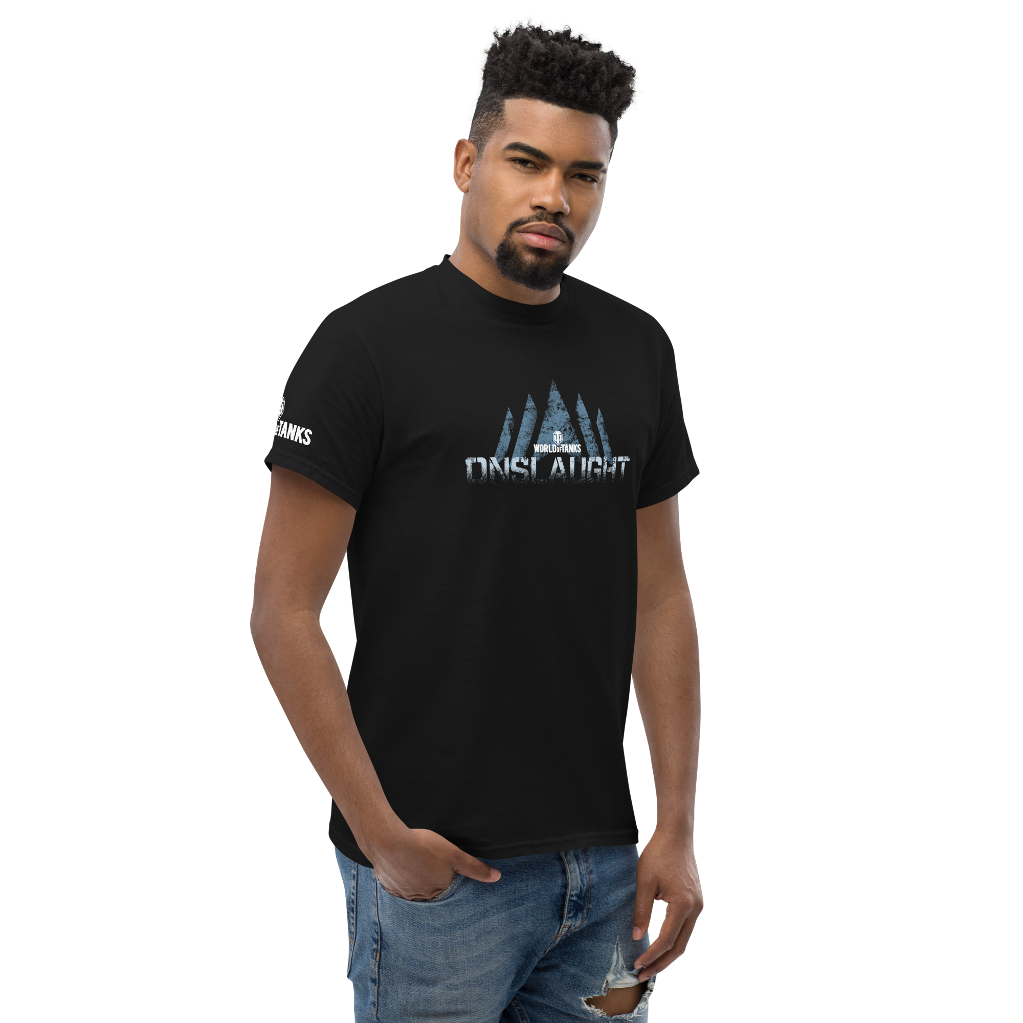World of Tanks Onslaught 2025 T-shirt cotone unisex