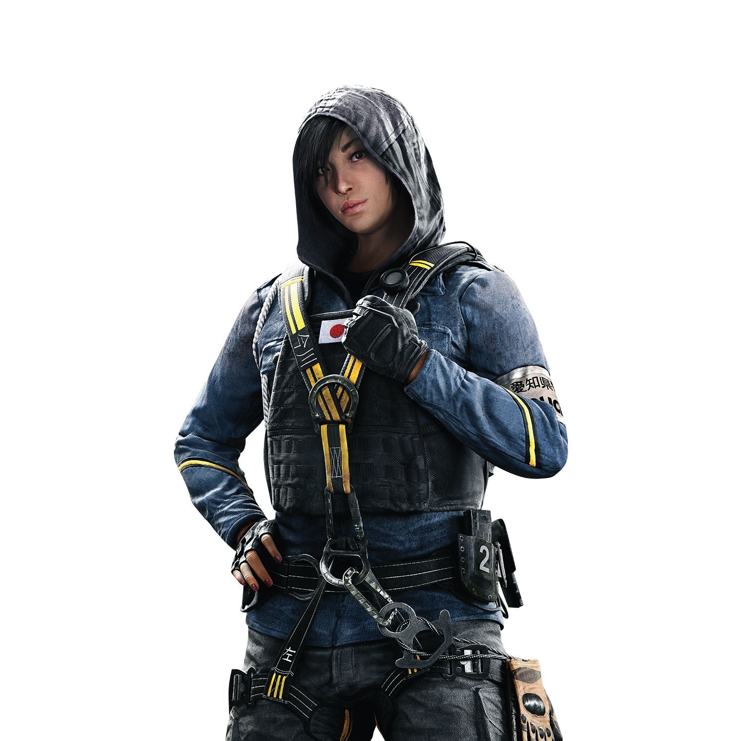 Ubisoft Rainbow Six Siege Hibana sagoma cartone 178 cm