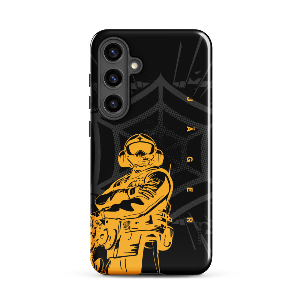 Ubisoft Rainbow Six Siege Jager cover Samsung S24 rigida