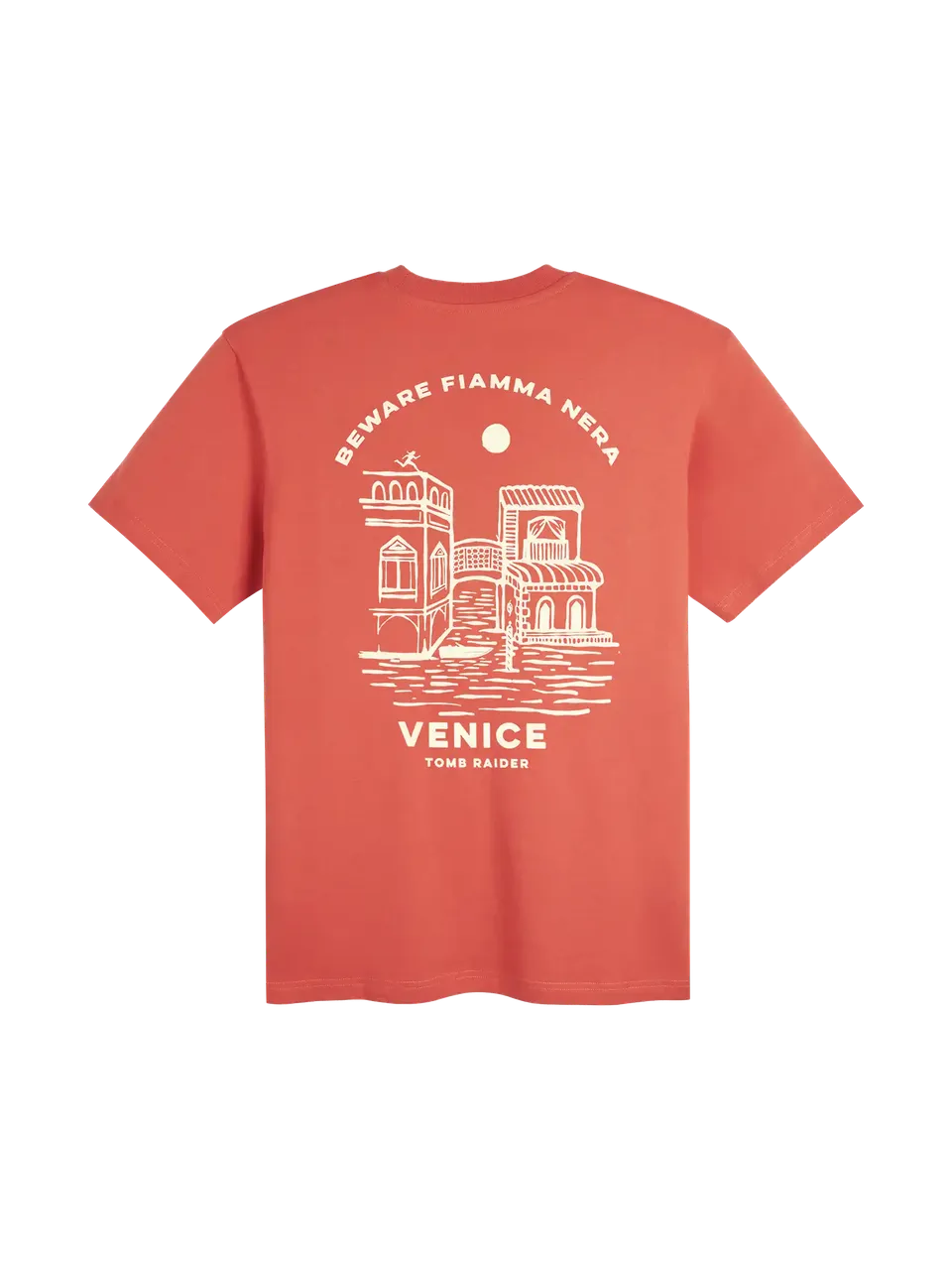 Tomb Raider Venice t-shirt uomo cotone organico