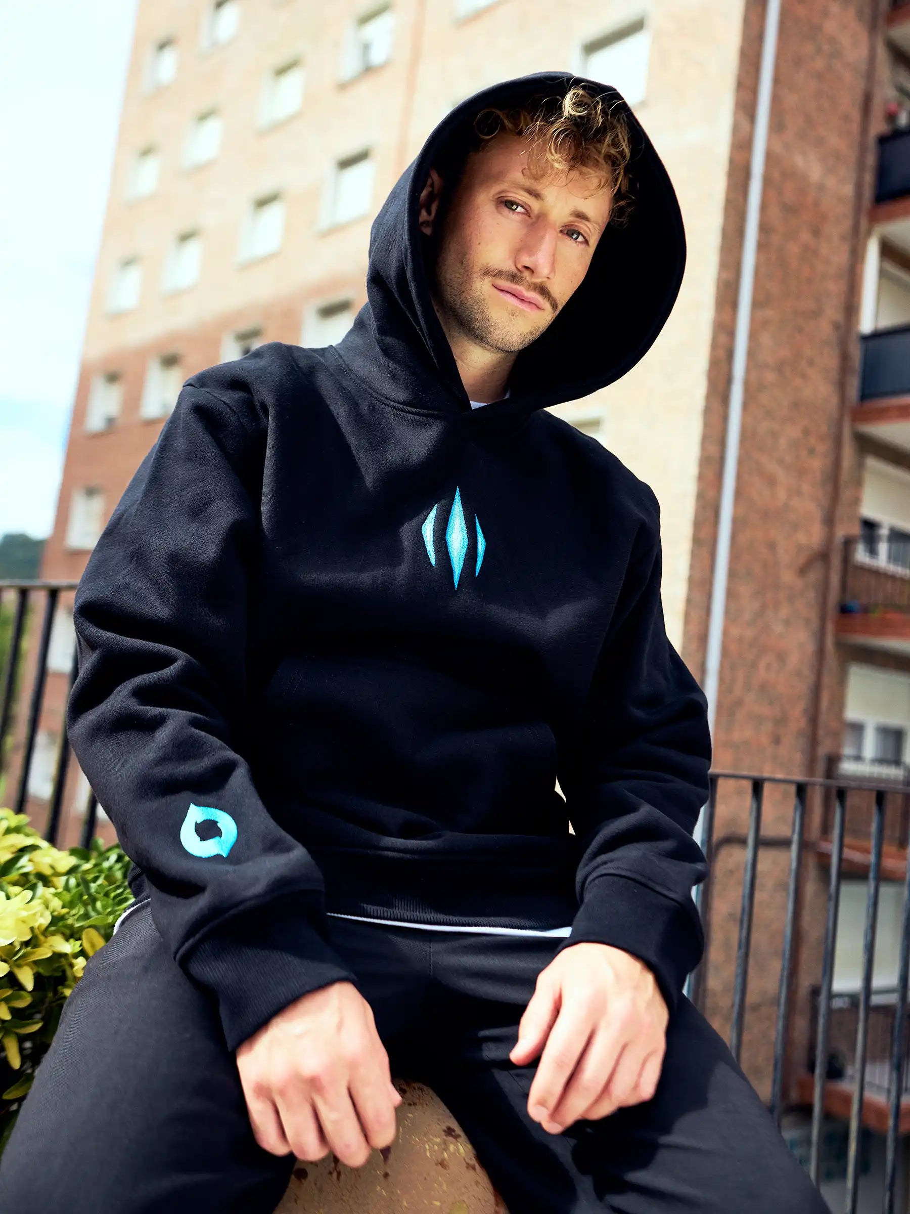 Fulllife Valorant Omen Hoodie felpa M cotone bio