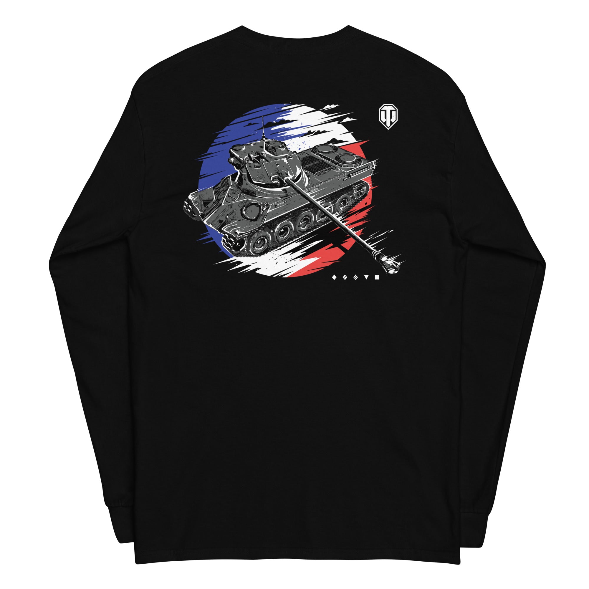 World of Tanks Lorraine maglia maniche lunghe cotone