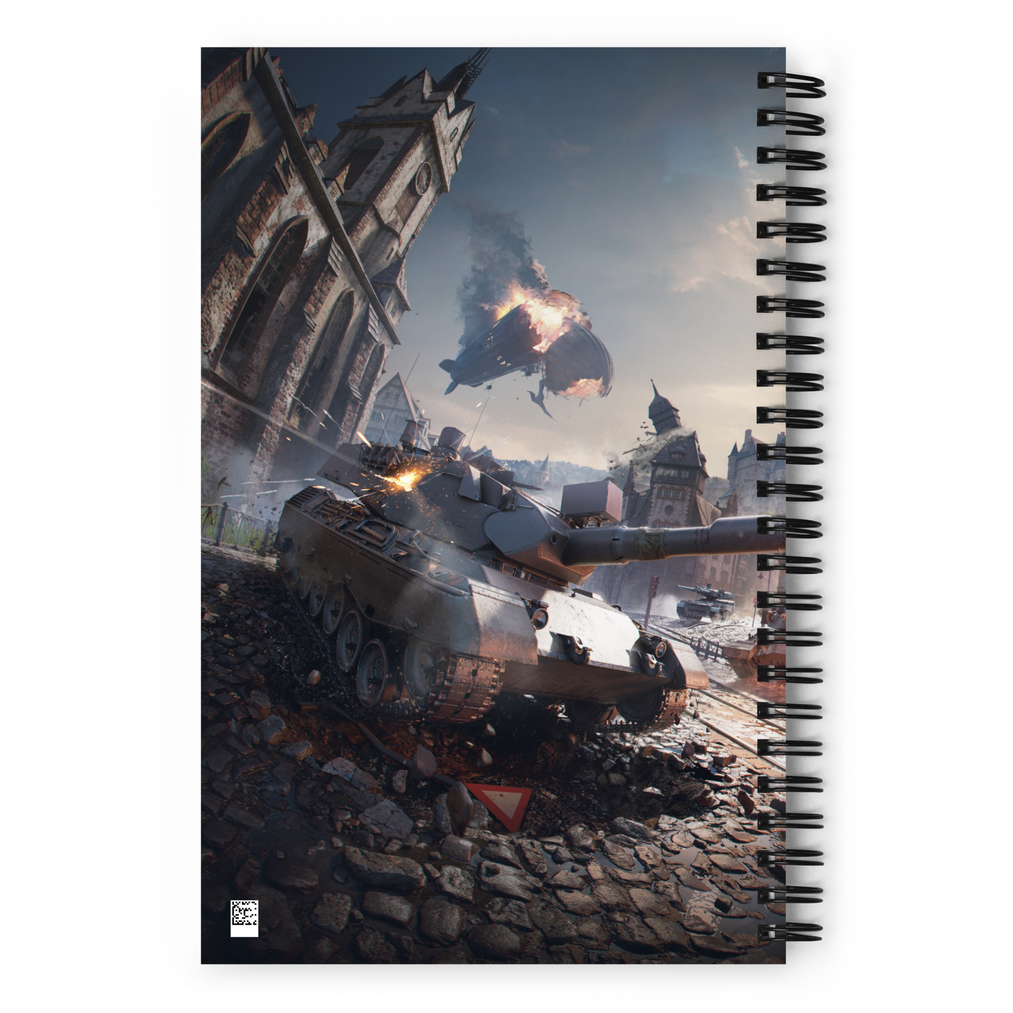 World of Tanks 2.0 quaderno spiralato 140 pagine puntinate