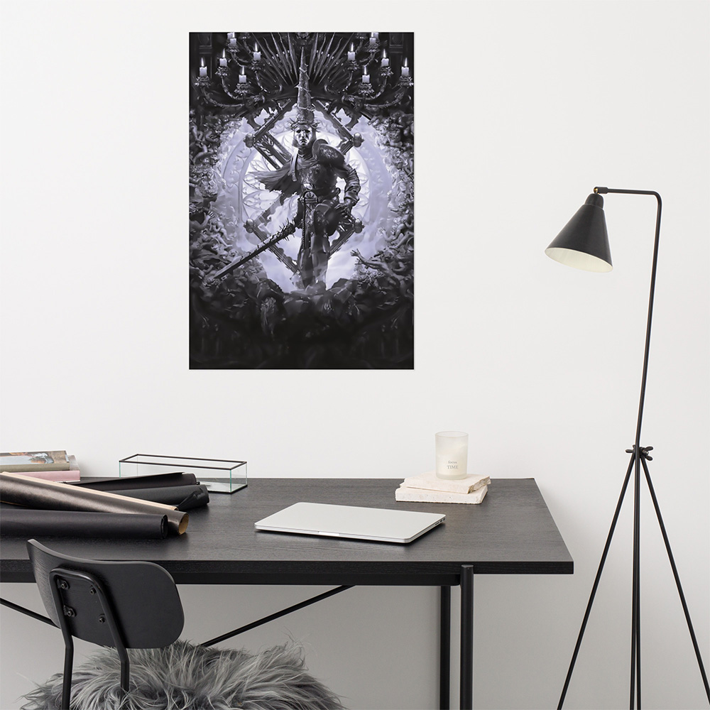 The Game Kitchen Blasphemous The Penitent One poster ufficiale