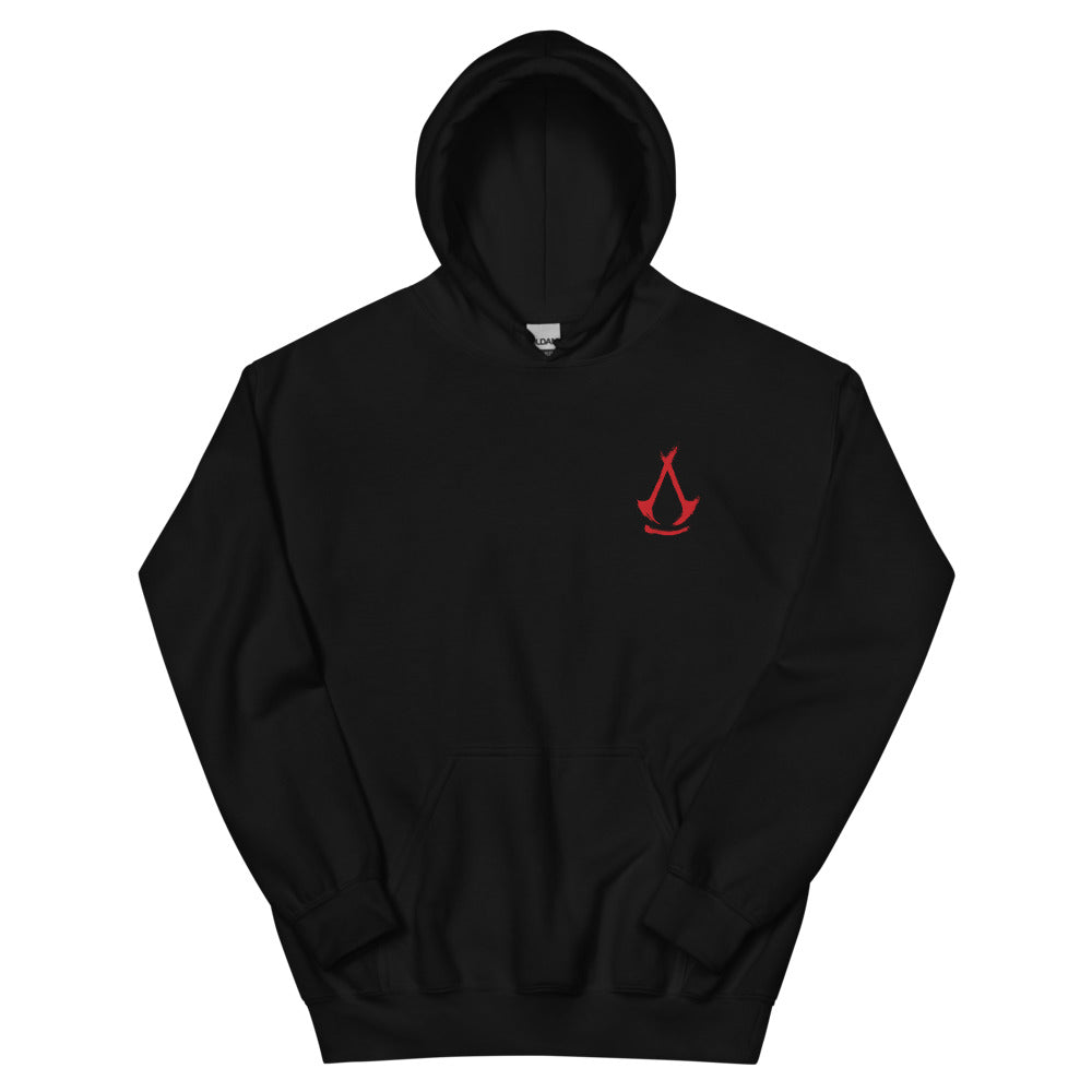 Ubisoft Assassin's Creed Shadows felpa cappuccio nera unisex