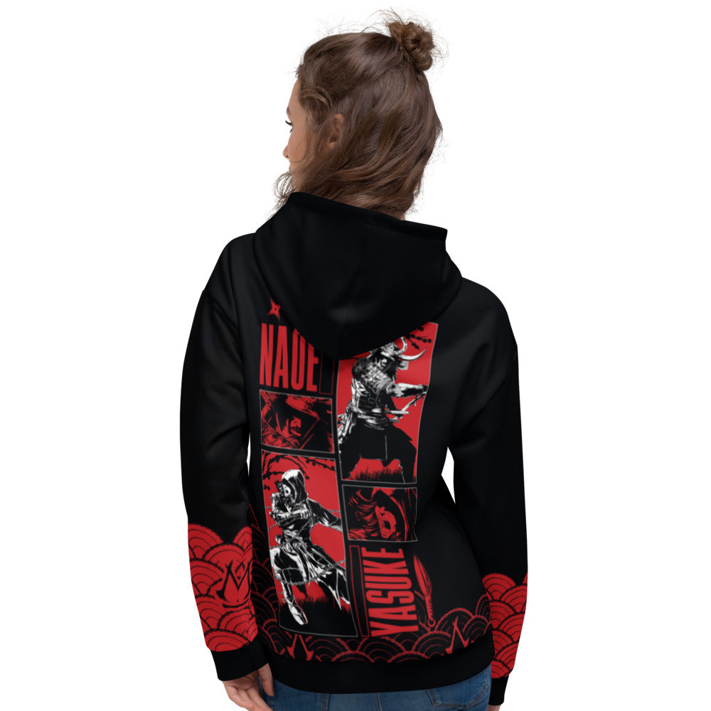 UBICollectibles Assassin's Creed Shadows felpa cappuccio L nera