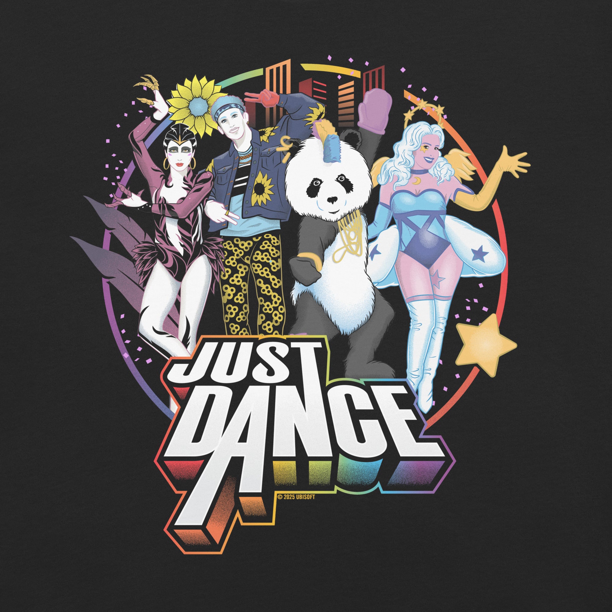 UBICollectibles Just Dance Crew t-shirt cotone ballerini
