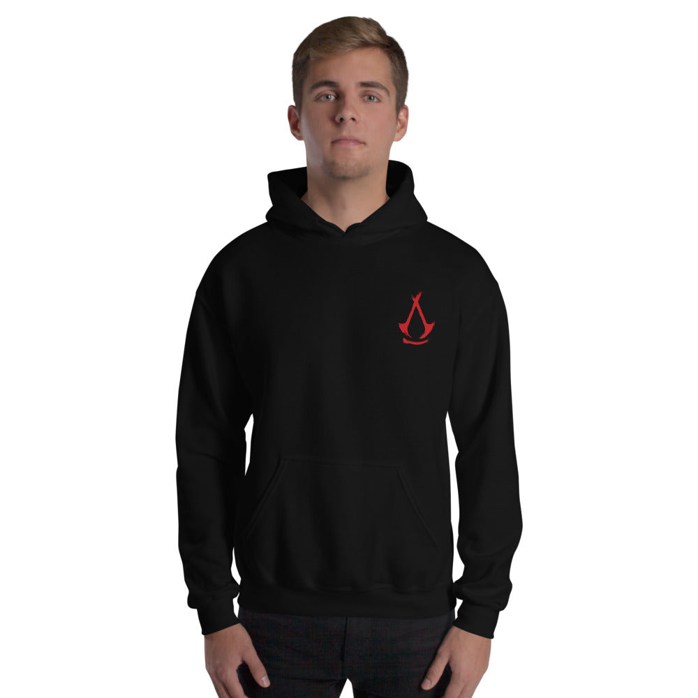 Ubisoft Assassin's Creed Shadows felpa cappuccio nera unisex