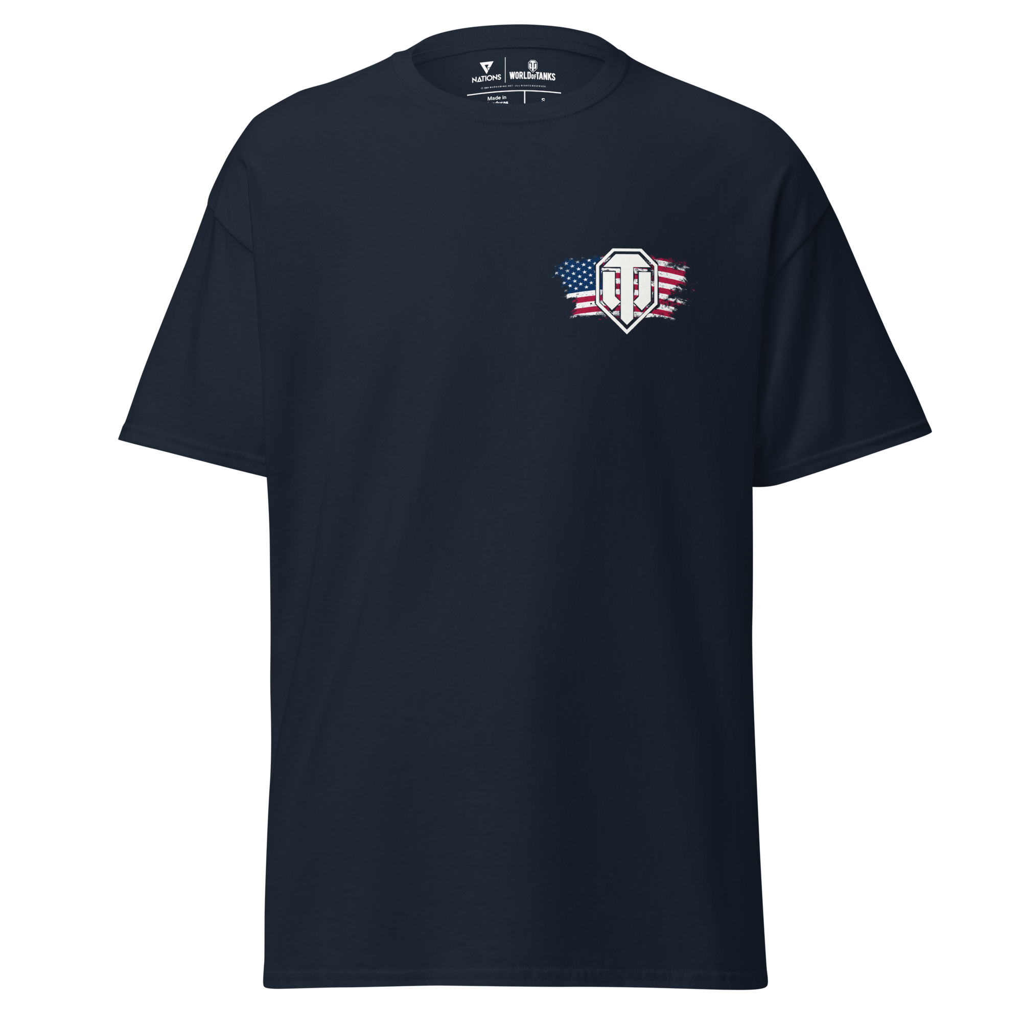World of Tanks July 4th Eagle maglietta cotone unisex