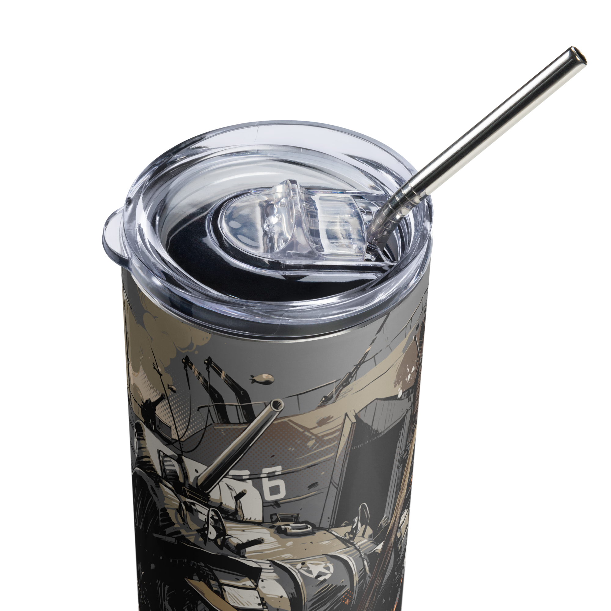 World of Tanks D-Day tumbler acciaio 600 ml