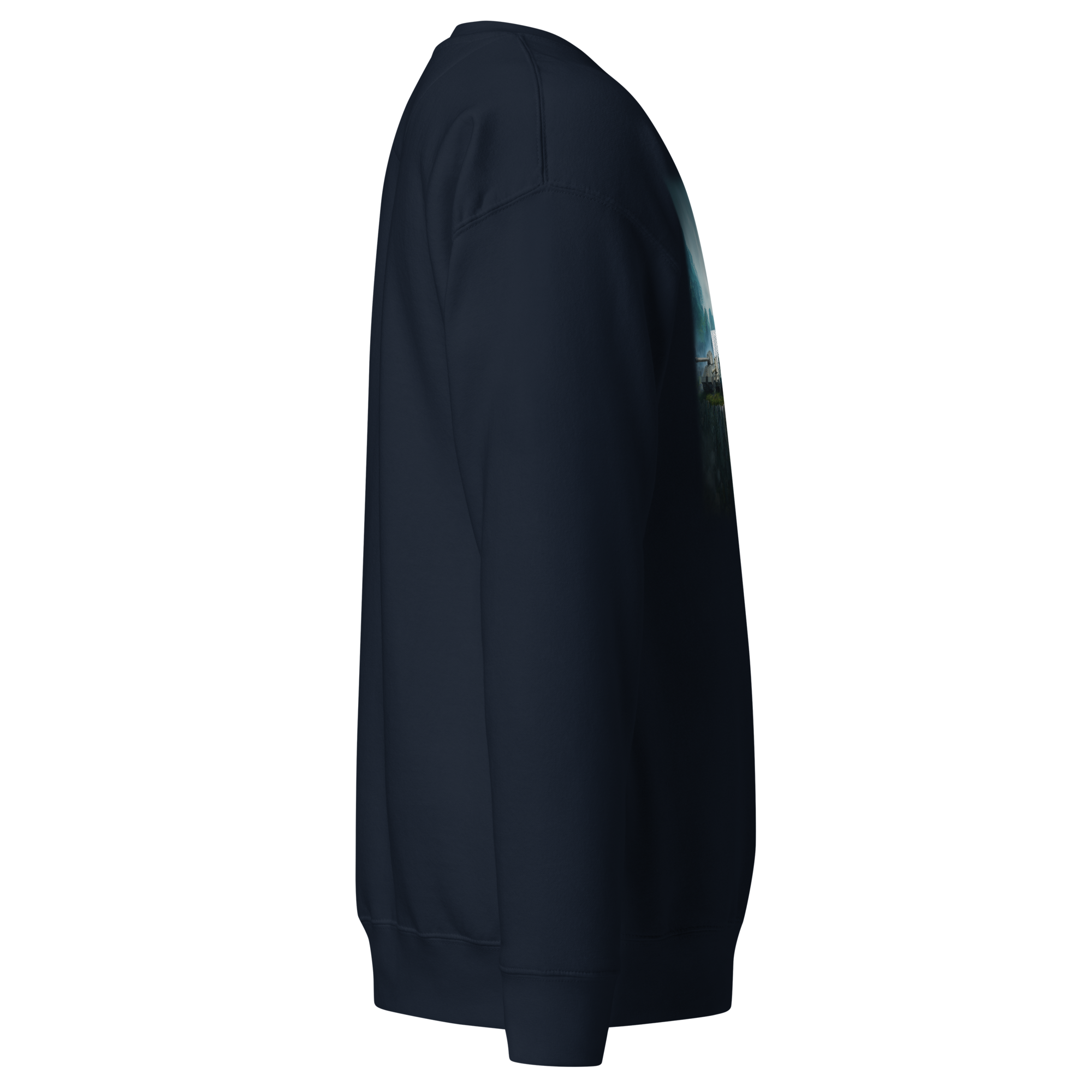 World of Tanks 2.0 Ridgeline felpa girocollo blu cotone