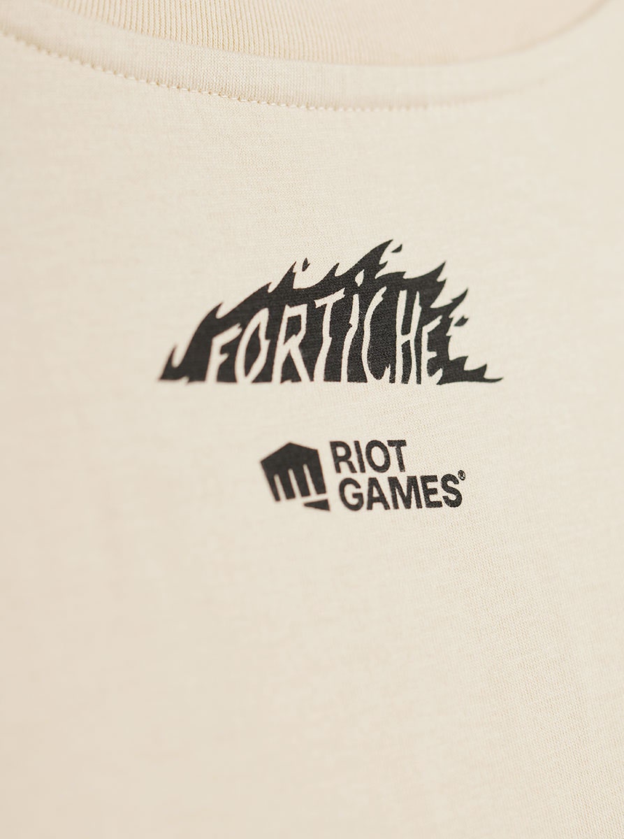 Arcane Portrait t-shirt cotone organico