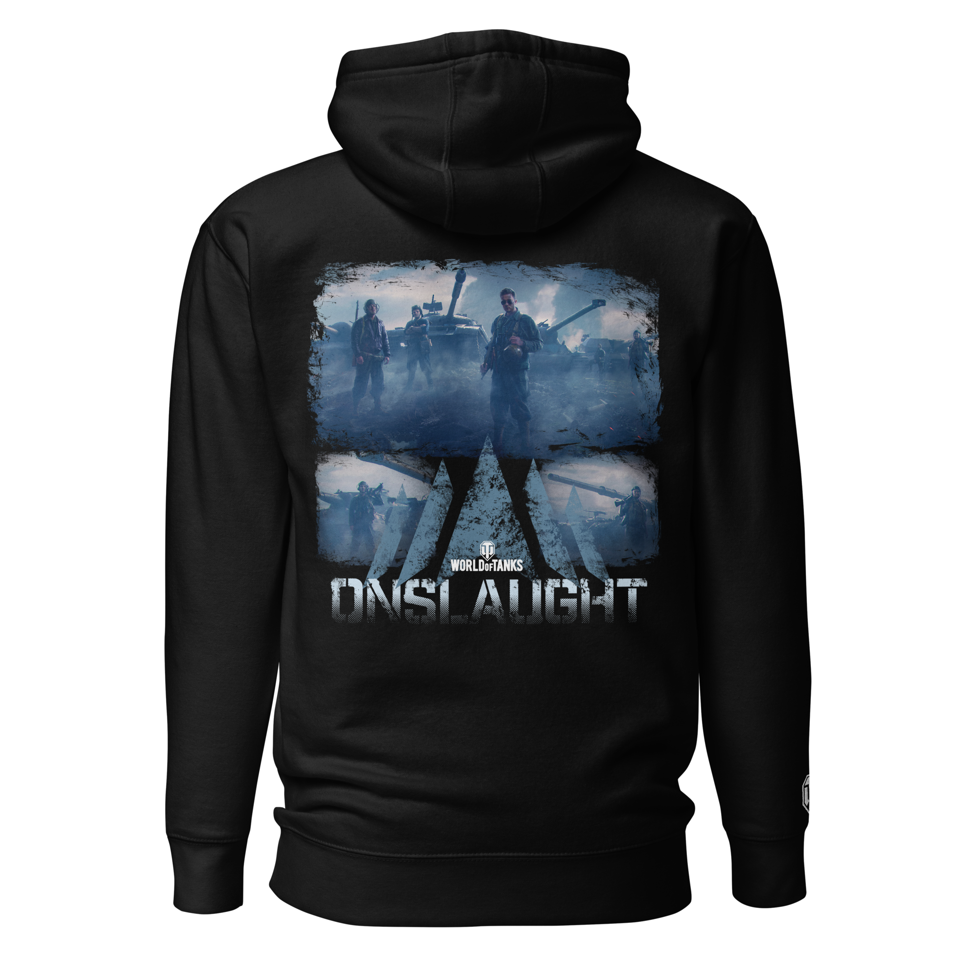 World of Tanks Onslaught 2025 felpa cappuccio unisex