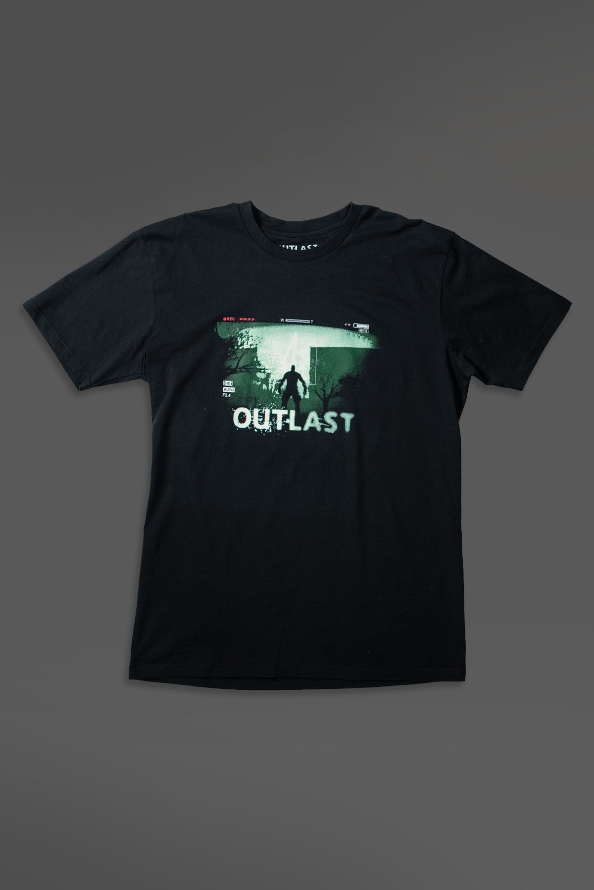 Red Barrels Outlast Nostophobia maglietta stampa verde