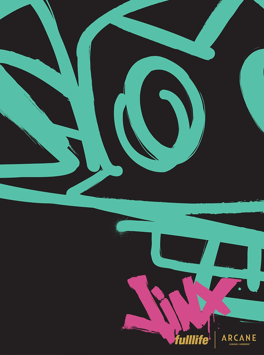 Fulllife Jinx Tag poster A2 42x59,4 graffiti ufficiale