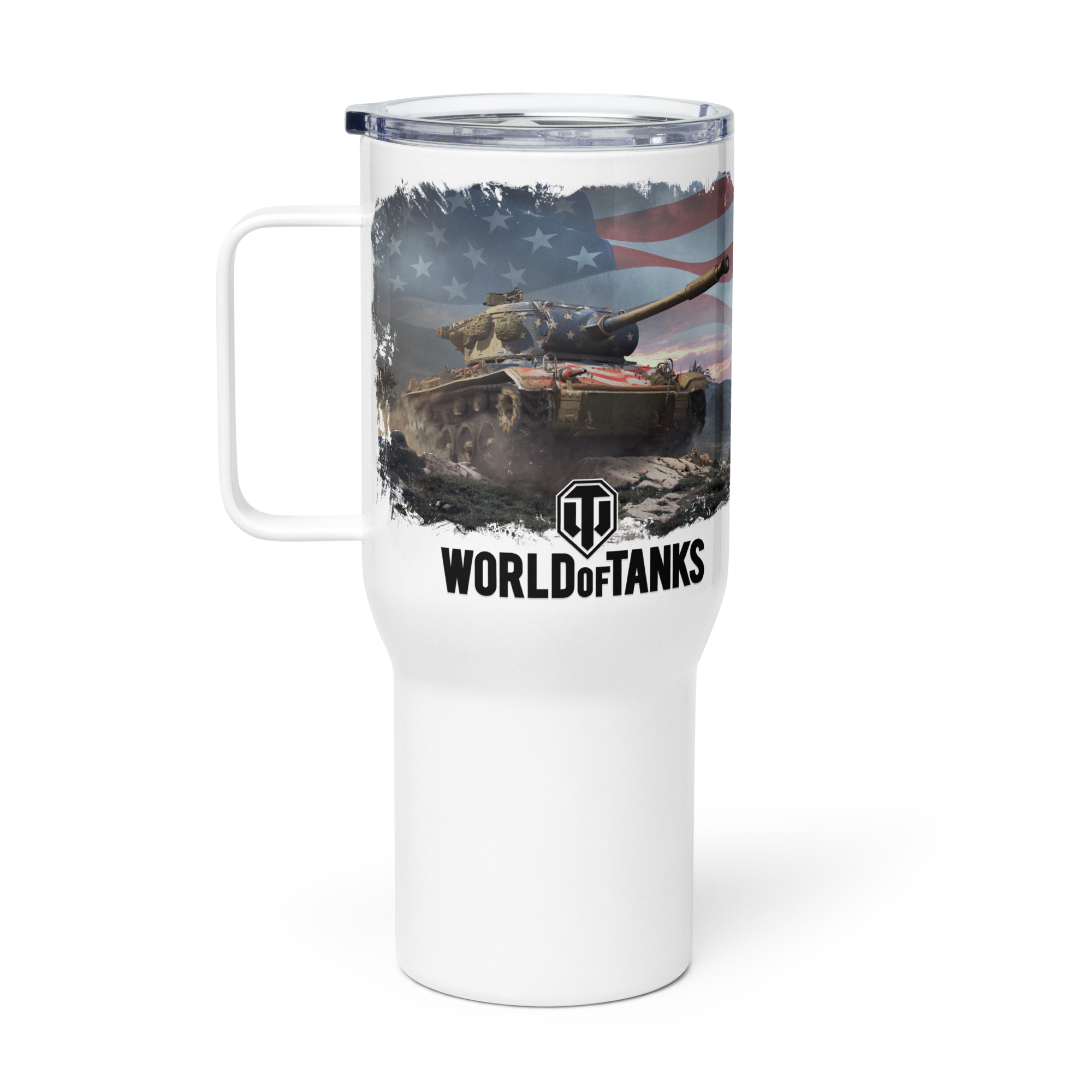 World of Tanks July 4th T78 travel mug acciaio 739 ml