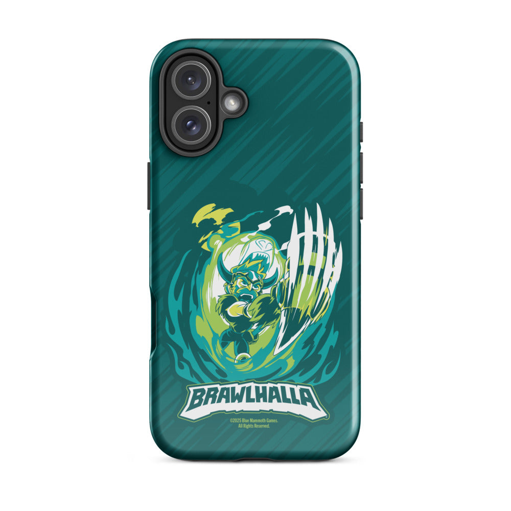 Ubisoft Brawlhalla Bodvar cover iPhone 16 rigida