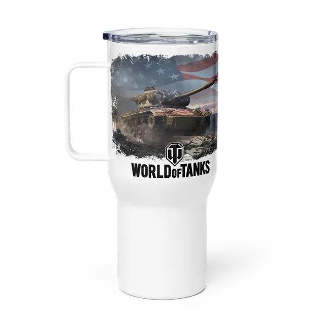 World of Tanks July 4th T78 travel mug acciaio 739 ml