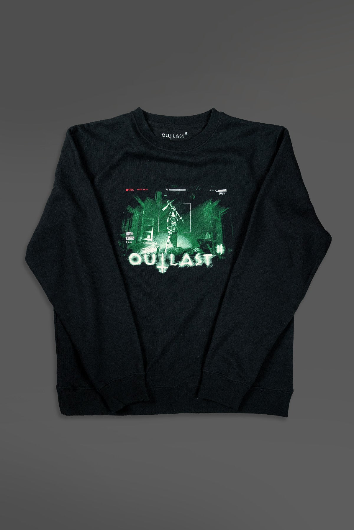 Red Barrels Outlast 2 felpa girocollo verde notte unisex