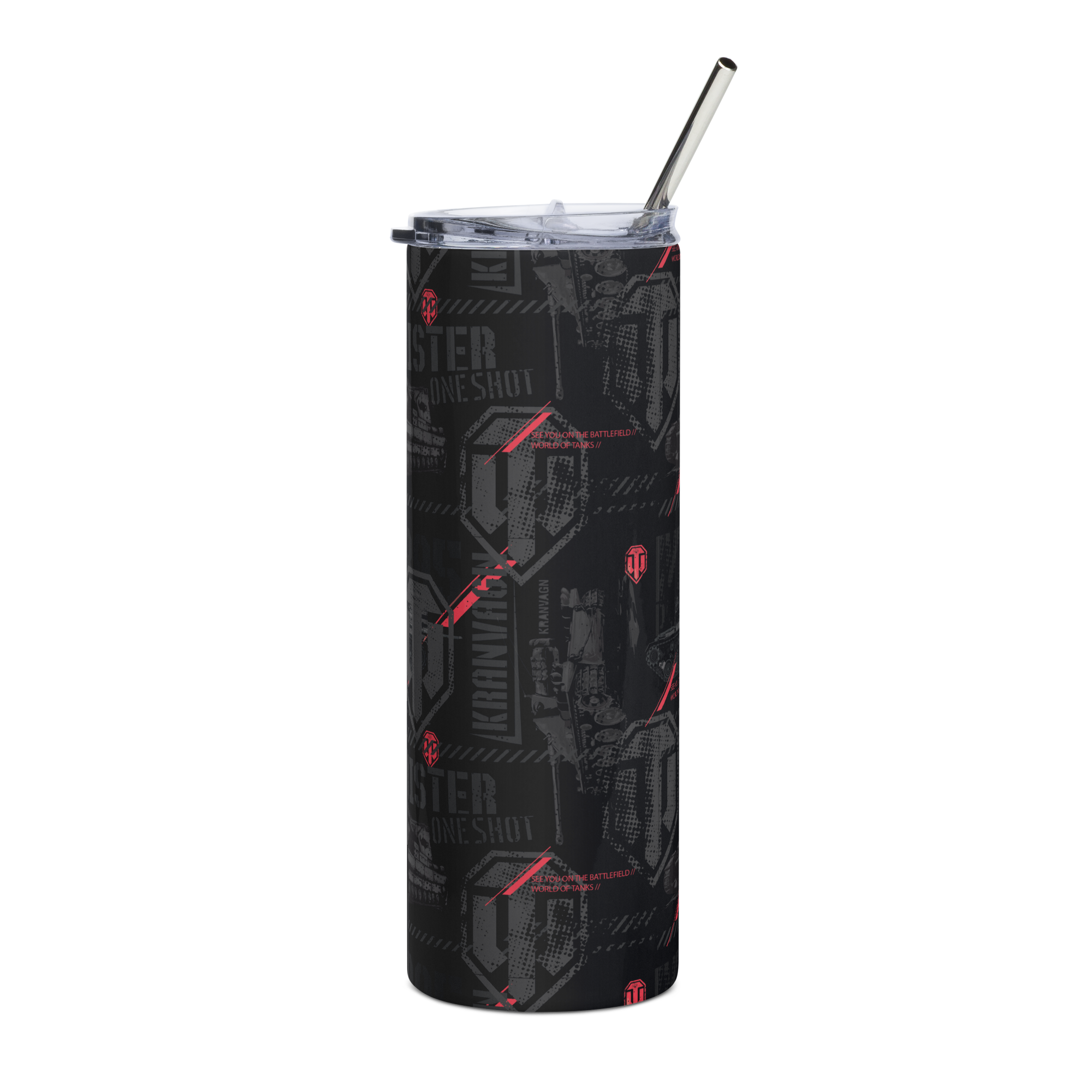 World of Tanks One Shot tumbler acciaio 600 ml