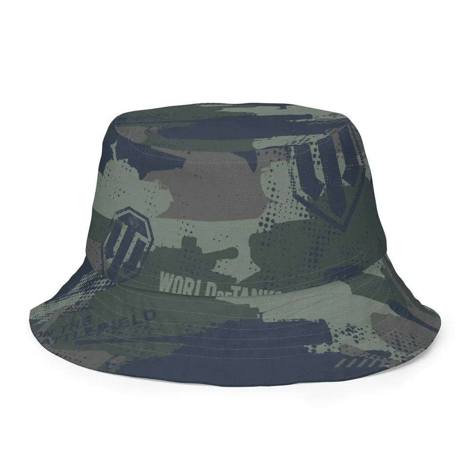 World of Tanks Reversible cappello bucket double-face estate