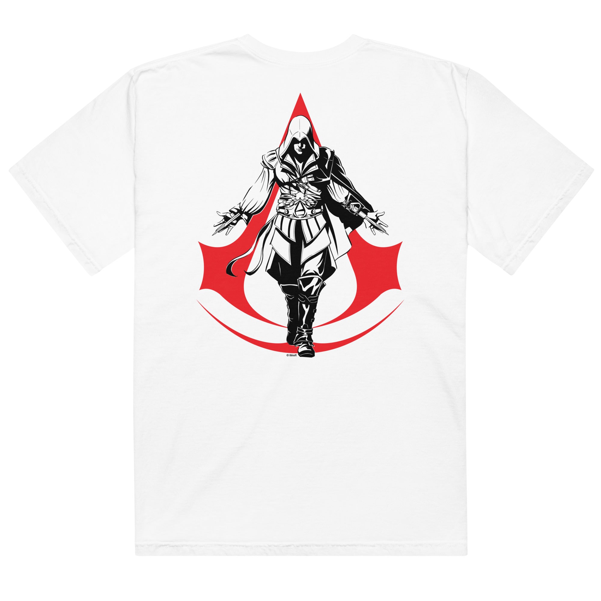 Ubisoft Assassin's Creed Ezio maglietta cotone Leap of Faith