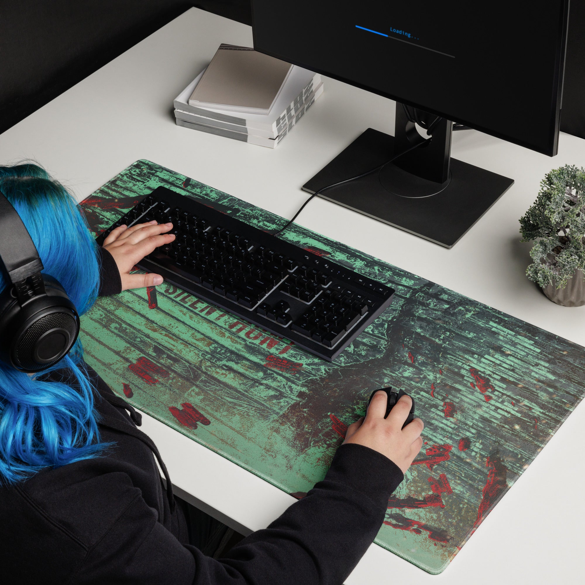 Ubisoft Rainbow Six Siege Silent Hunt tappetino mouse XL
