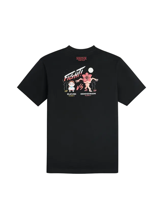 Fulllife Eleven vs Demogorgon maglietta cotone organico