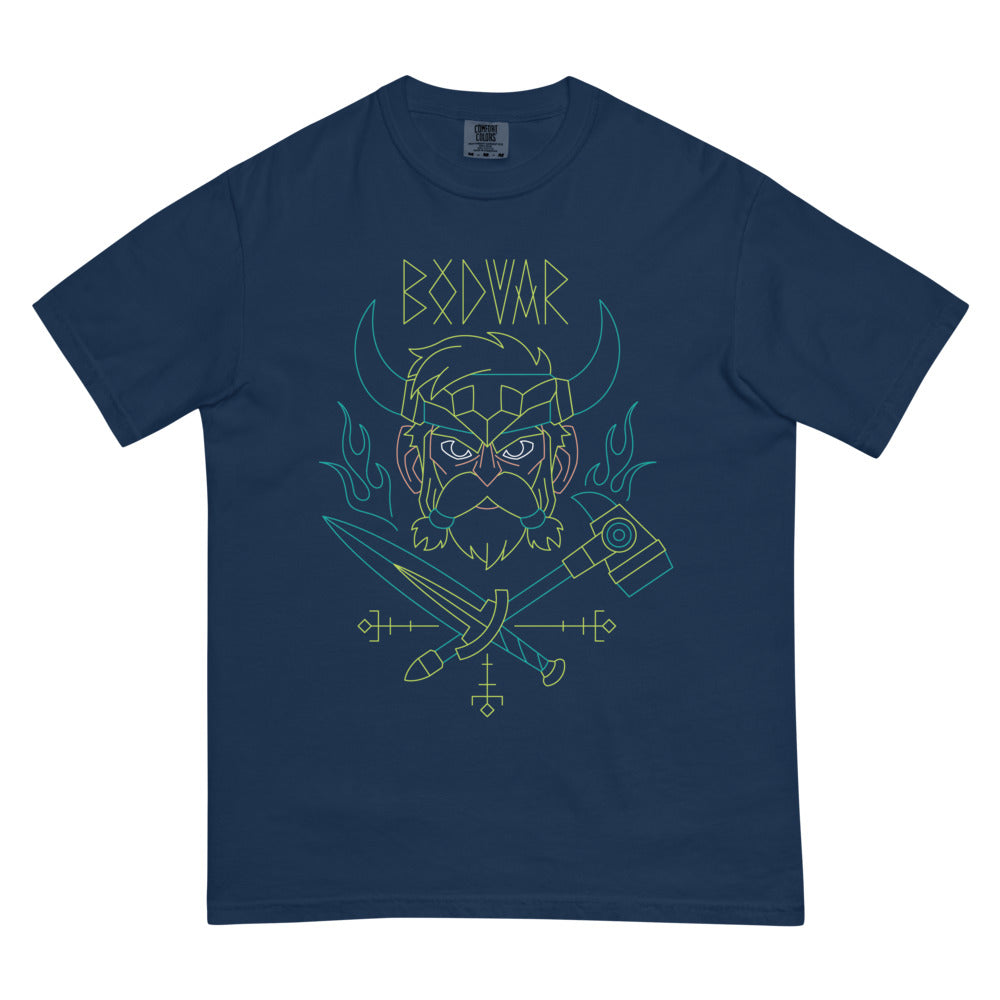 Ubisoft Brawlhalla Bodvar maglietta cotone nera unisex