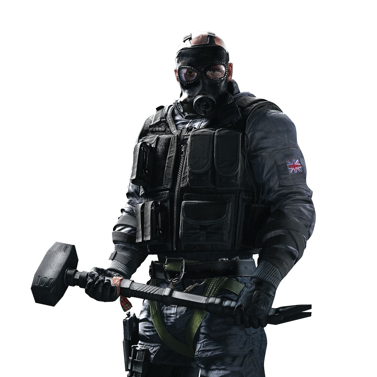 Rainbow Six Siege standee Sledge cartoncino