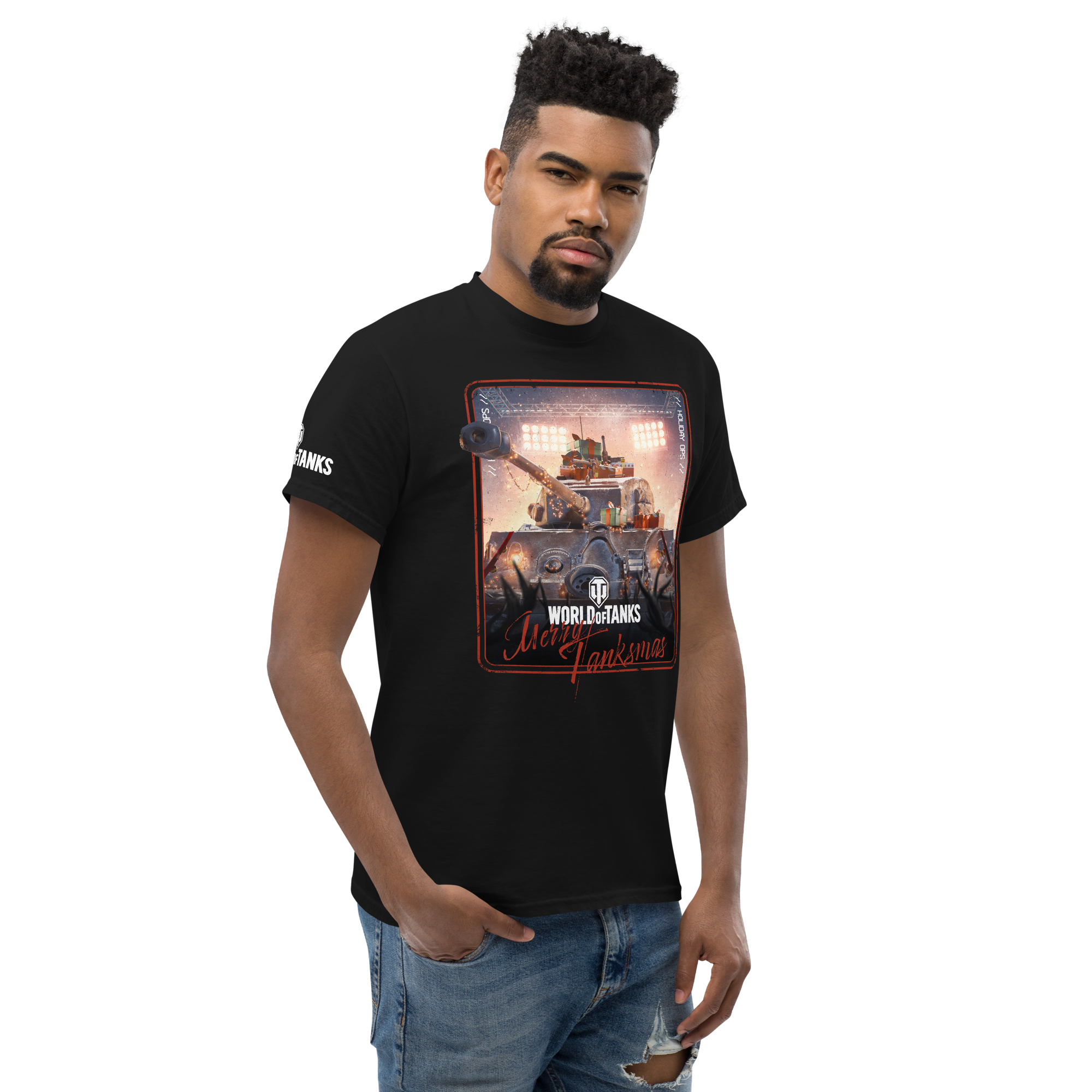 World of Tanks Holiday Ops maglietta cotone unisex