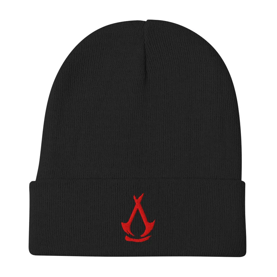 Assassin's Creed Shadows berretto logo ricamato nero