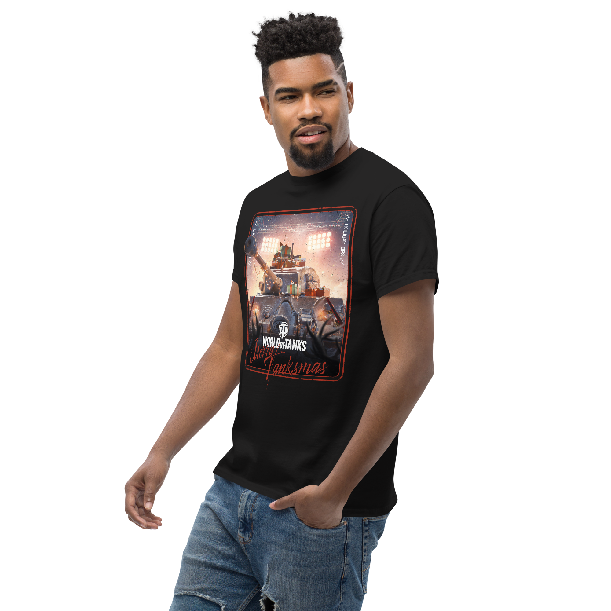 World of Tanks Holiday Ops maglietta cotone unisex