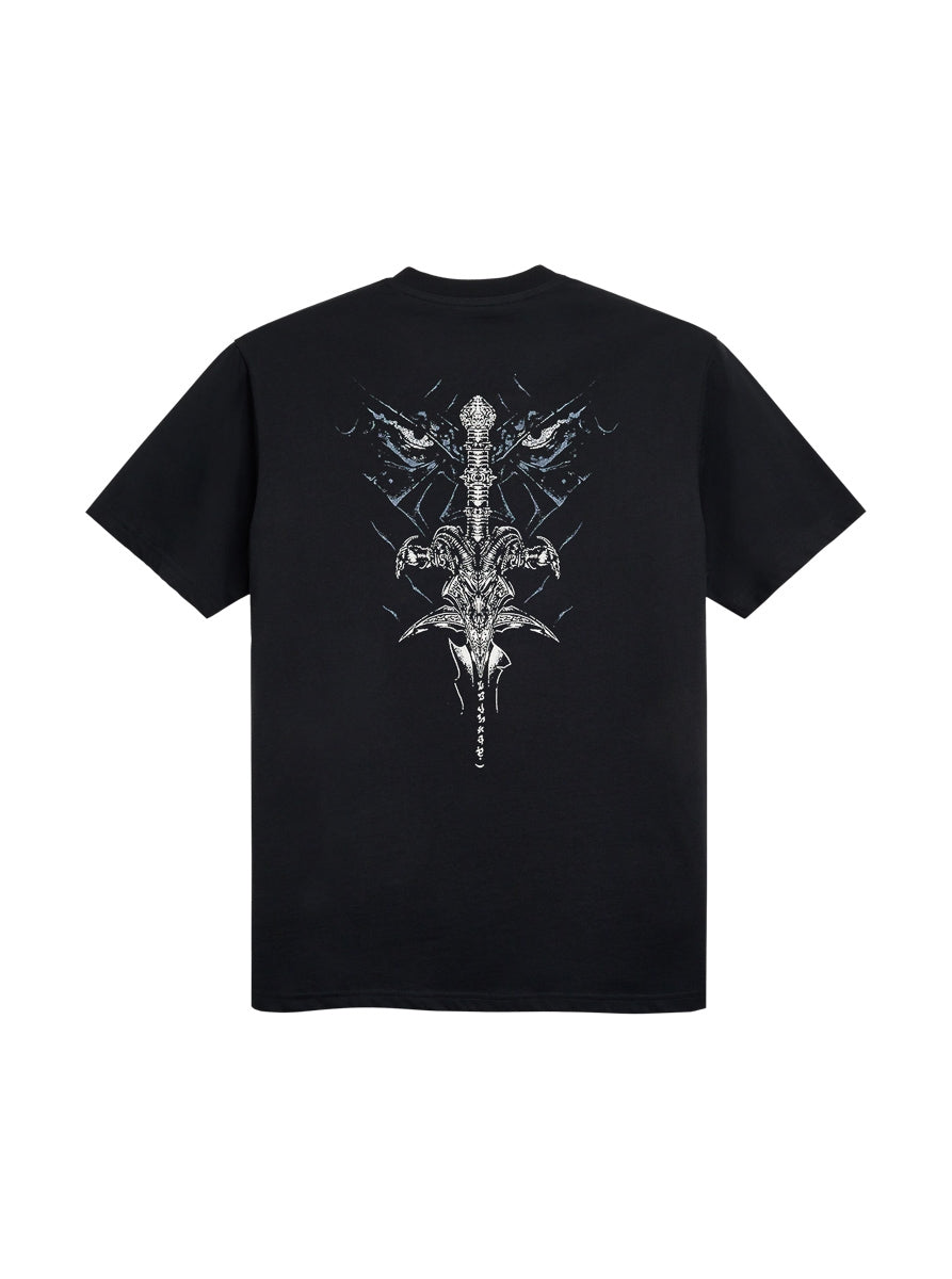 World of Warcraft Wrath of the Lich King t-shirt cotone bio