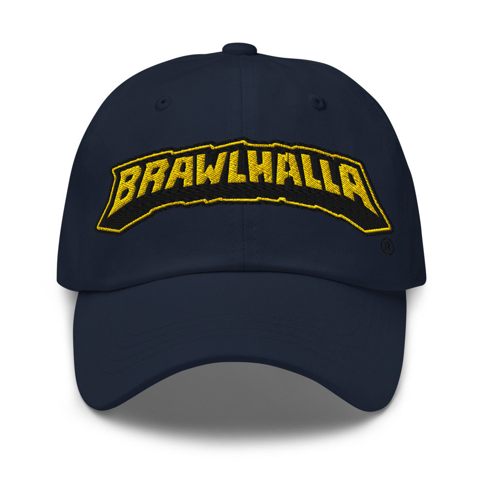Brawlhalla Logo cappellino dad hat ricamato cotone