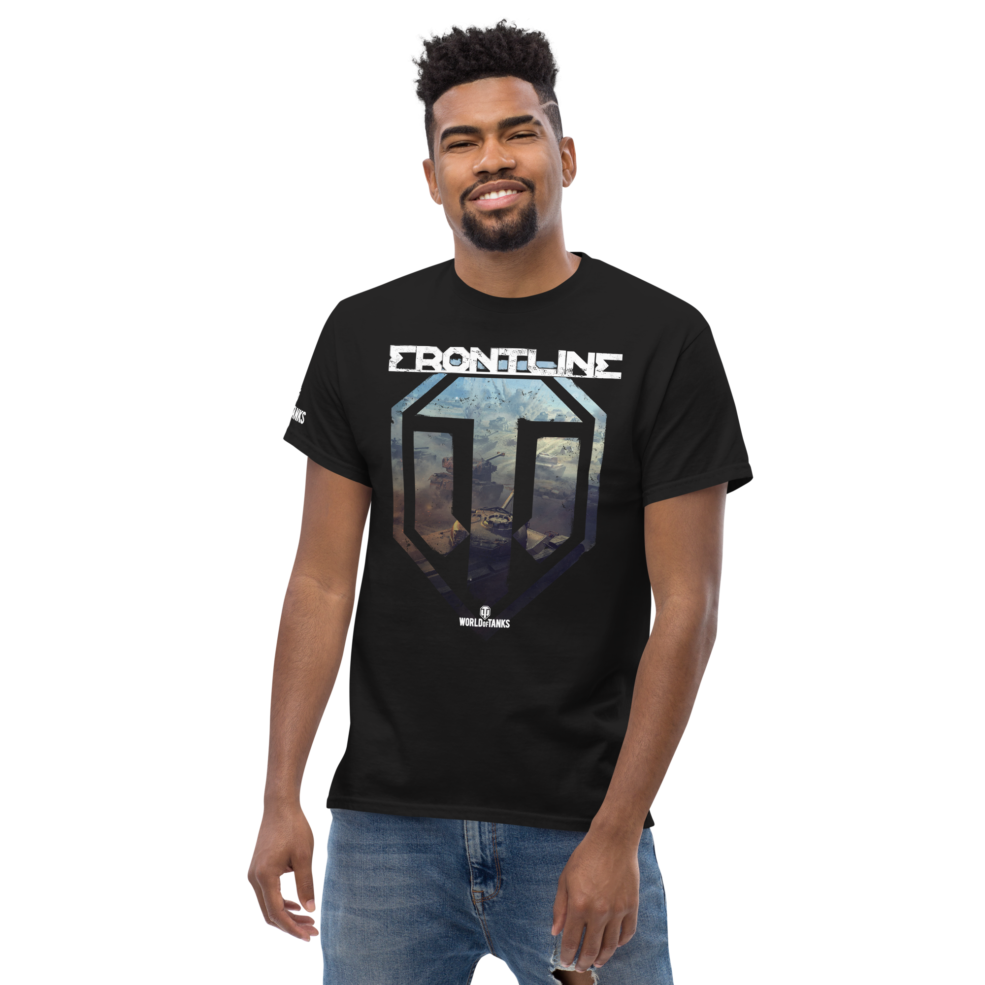World of Tanks Frontline 2025 t-shirt cotone unisex