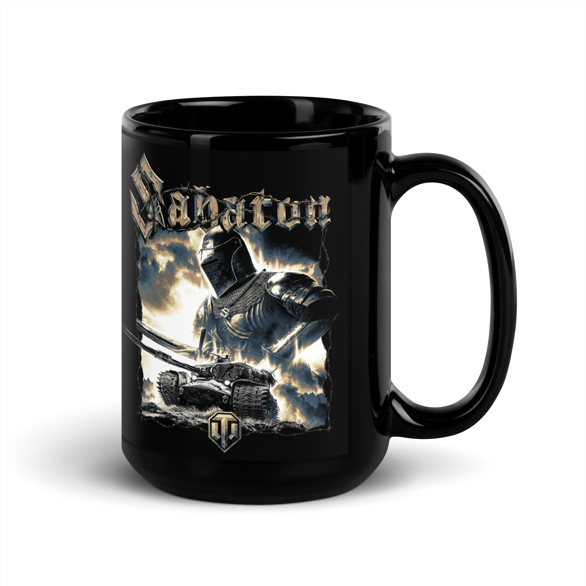 World of Tanks Sabaton Knight tazza ceramica