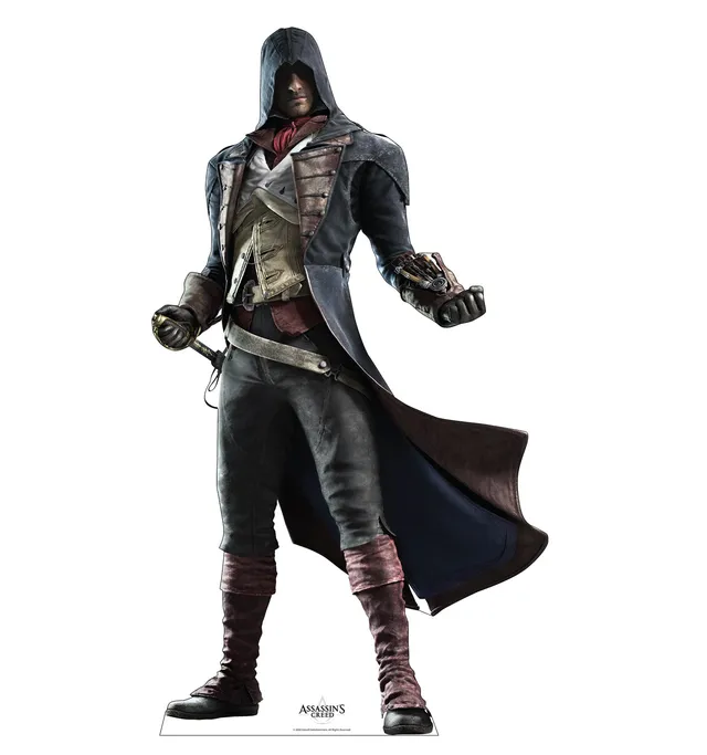 Ubisoft Assassin's Creed Unity Arno Dorian sagoma cartone 175 cm