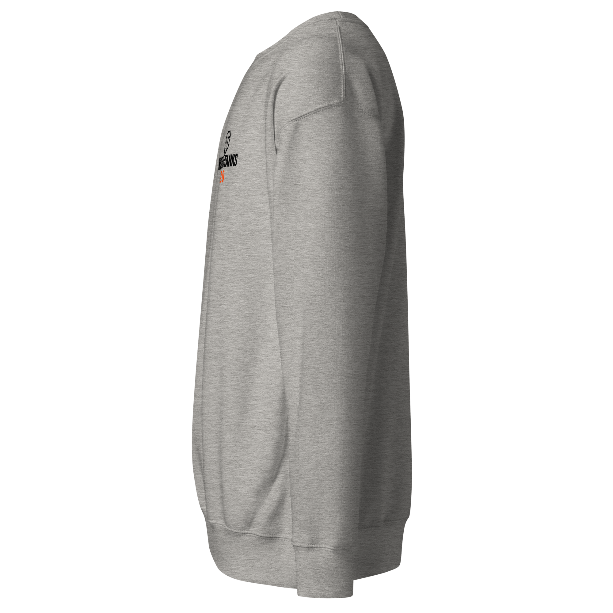 World of Tanks 2.0 felpa girocollo grigia cotone