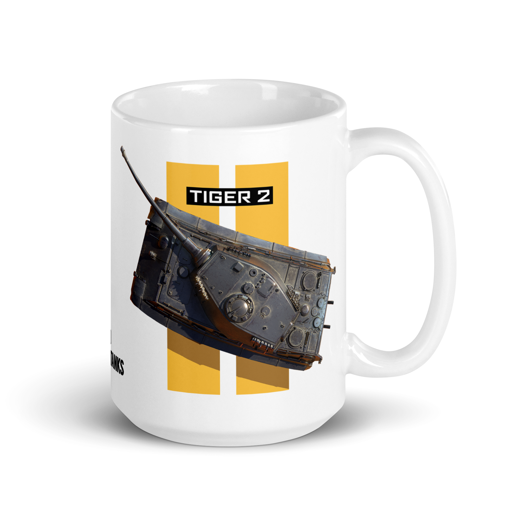 World of Tanks TankFest 2025 Tiger 2 tazza bianca ceramica