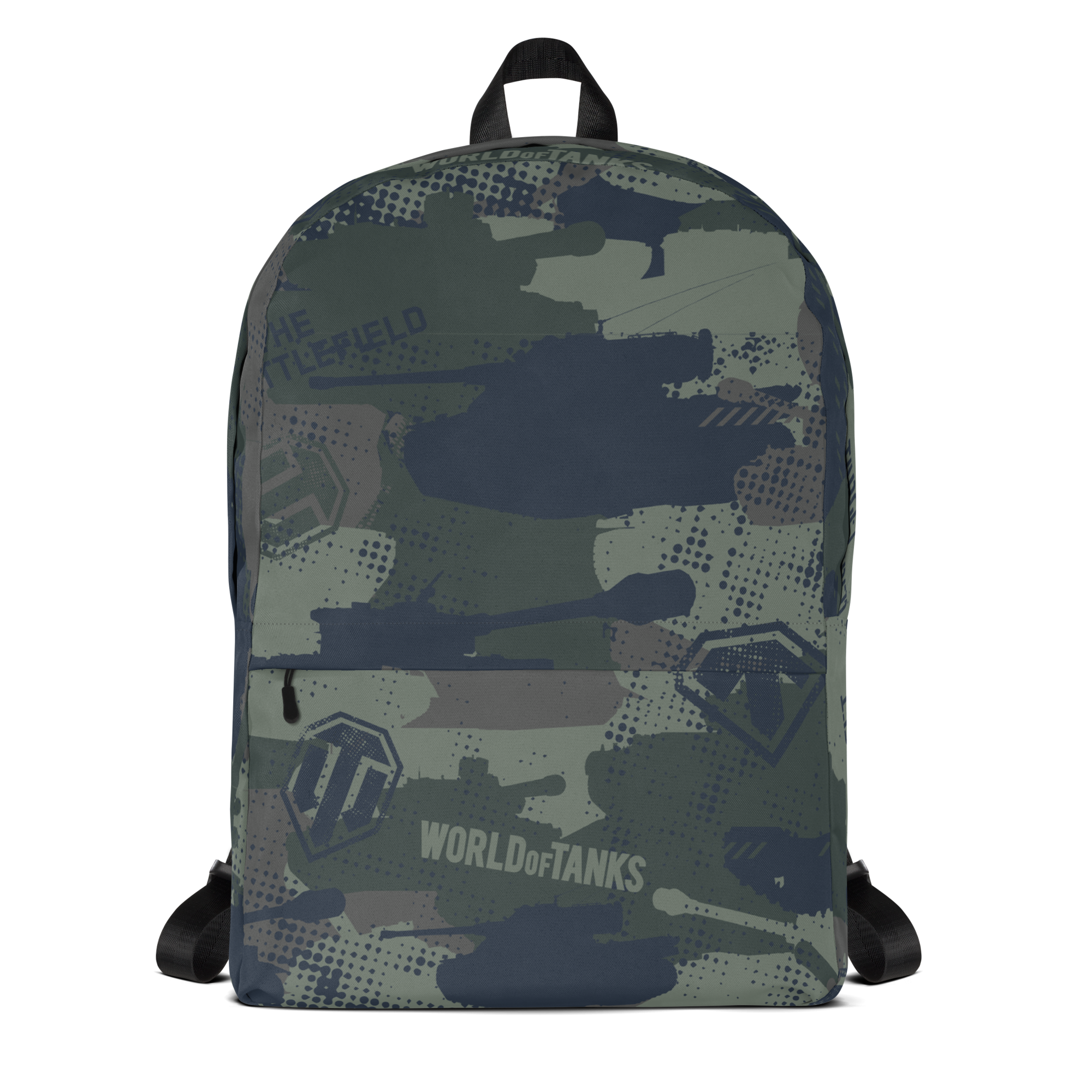 World of Tanks Camo zaino laptop 15 pollici