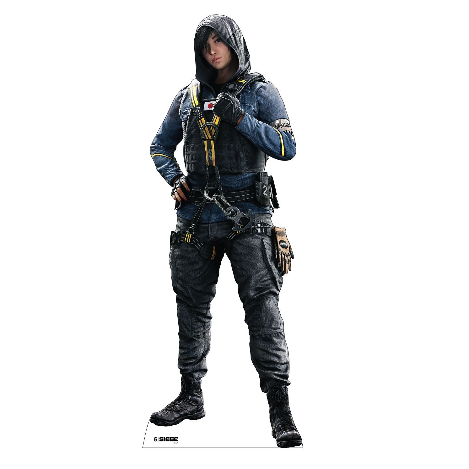 Ubisoft Rainbow Six Siege Hibana sagoma cartone 178 cm