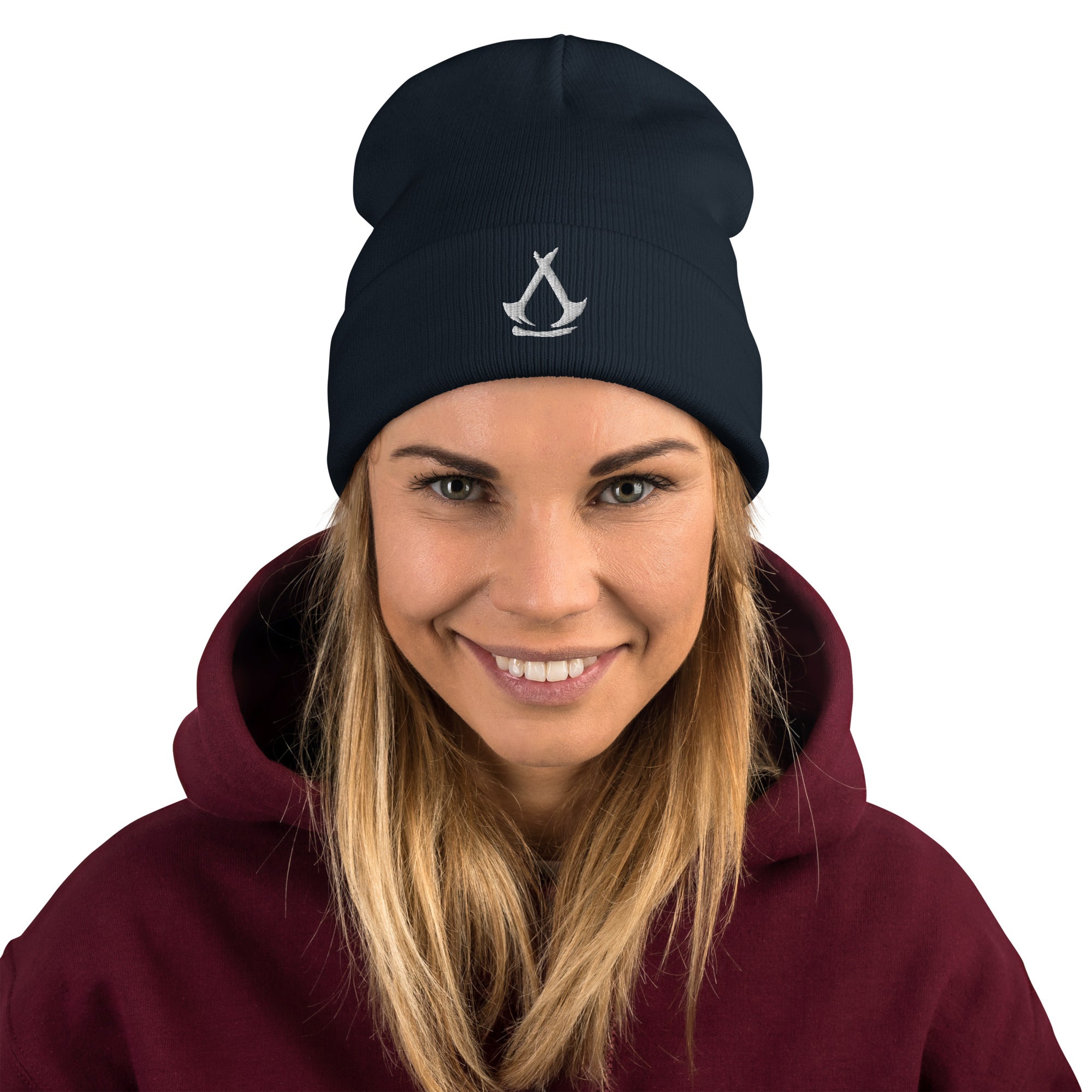 Assassin's Creed Shadows beanie berretto ricamato invernale