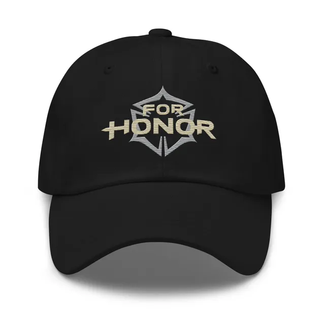 Ubisoft For Honor 10th Anniversary Logo cappellino nero in cotone