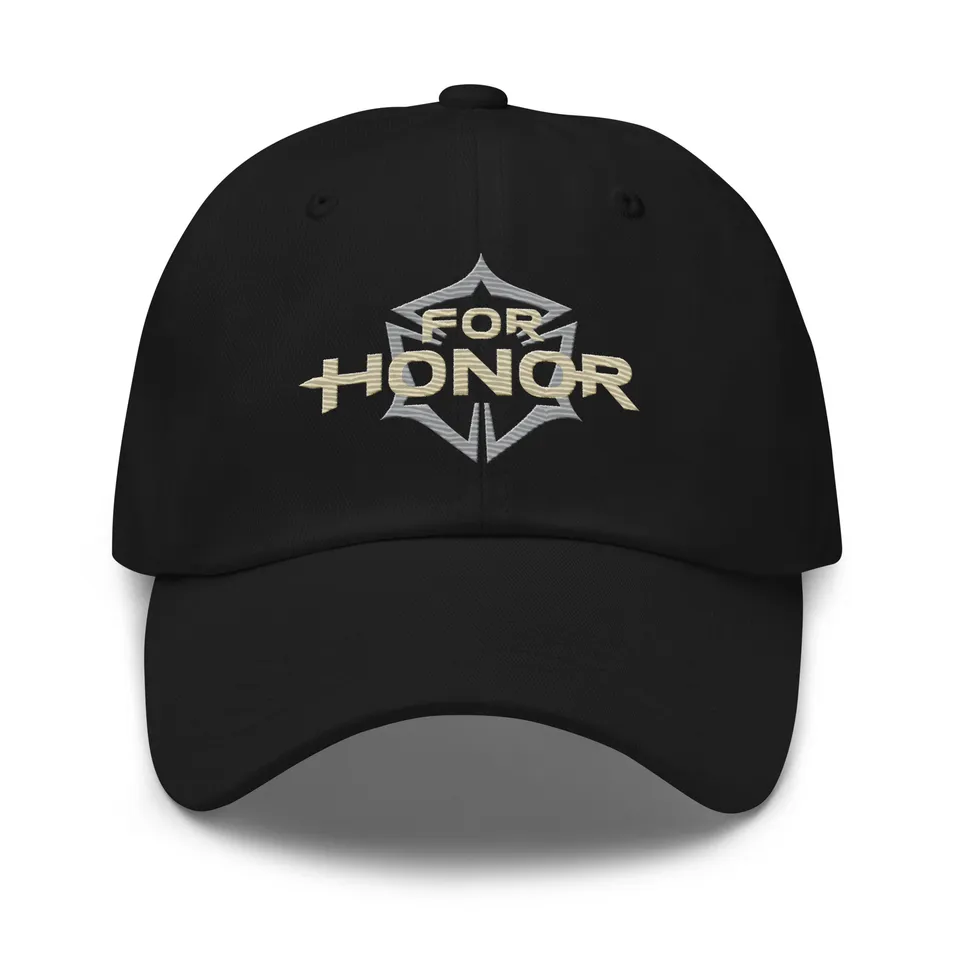 Ubisoft For Honor 10th Anniversary Logo cappellino nero in cotone